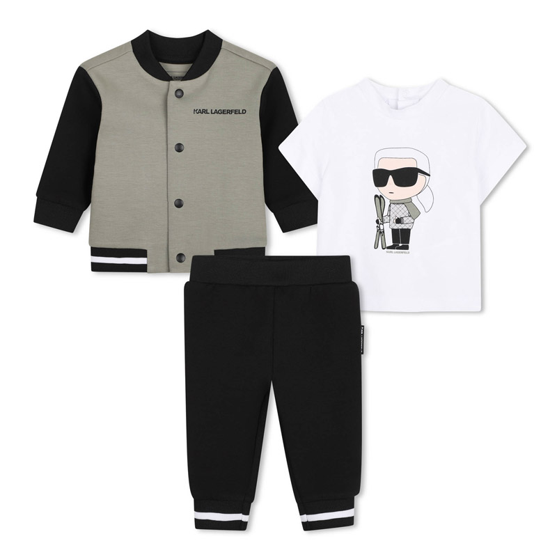 Set copii Karl Lagerfeld pentru baiat cu bomber